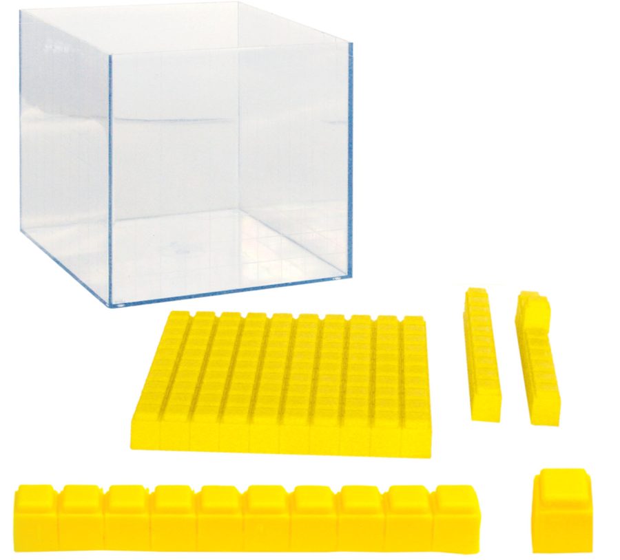 Base 10 Conectable Con Cubo