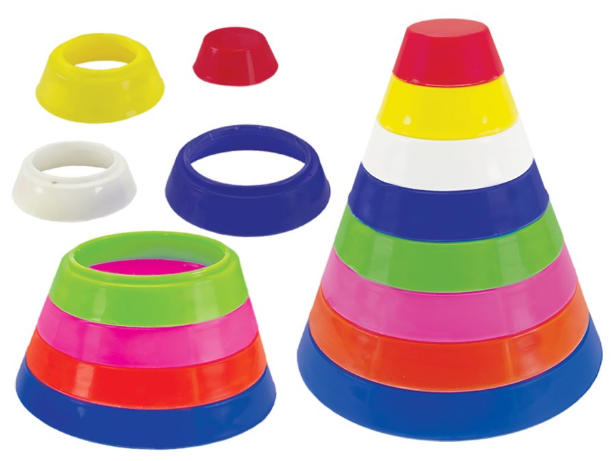 Piramide Circular 1 Juego De 8 Pzas